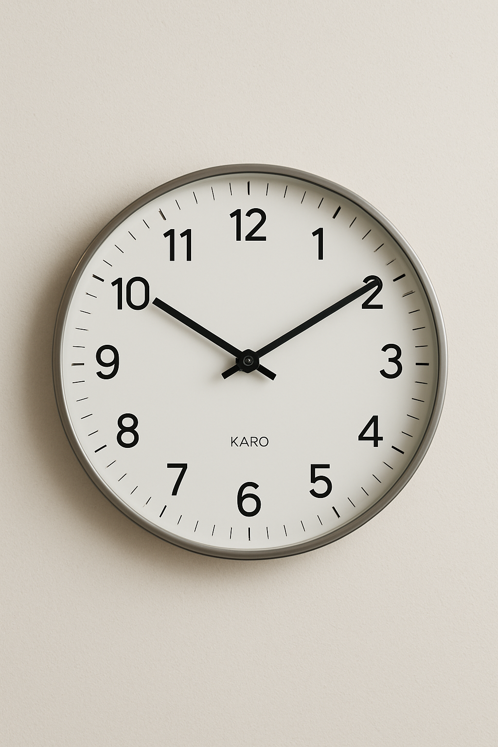 Wanduhr "Karo"
